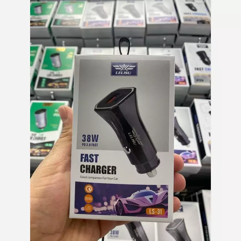 شارژر فندکی فست شارژ Lelisu مدل LS-31
