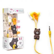 هندزفری سیمی عروسکی طرحدار