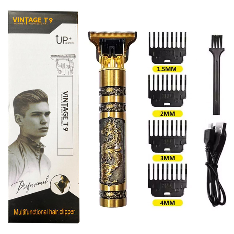 ماشین اصلاح موی سر و صورت خط زن مدل VINTAGE T9