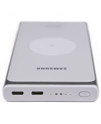 پاوربانک سامسونگ مدل E B-P3400،ظرفیت 10000 میلی‌آمپر ساعت، پشتیبانی از فناوری شارژ سریع Power Delivery (PD)، پشتیبانی از قابلیت شارژ Superfast، جنس بدنه از موارد بازیافتی، به همراه کابل USB-C به USB-C، دارای 2 درگاه خروجی